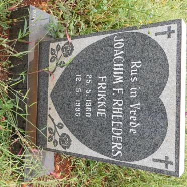 RHEEDERS Joachim F. 1960-1995