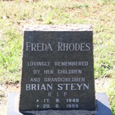 RHODES Freda 1949-1999 :: STEYN Brian