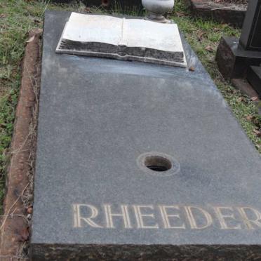 RHEEDER Hester Catharina Louisa 1928-1971