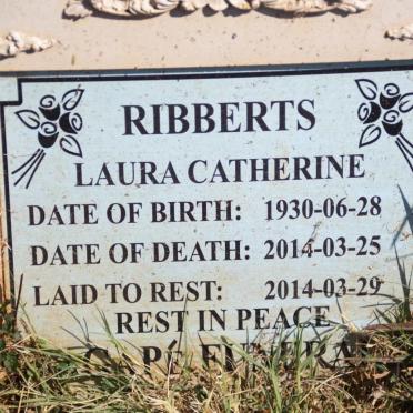 RIBBERTS Laura Catherine 1930-2014