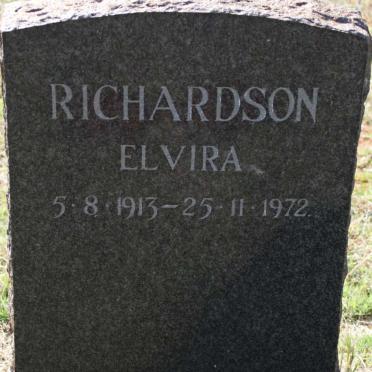 RICHARDSON Elvira 1913-1972