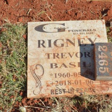 RIGNEY Trevor Basil 1960-2018