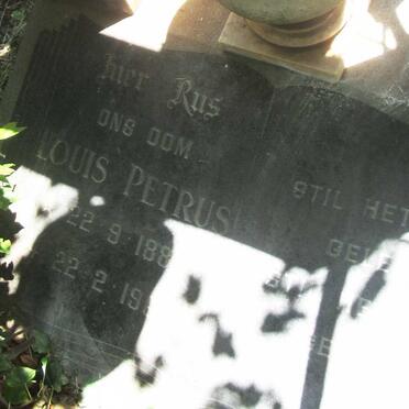 RIEKERT Louis Petrus 188?-19?? 