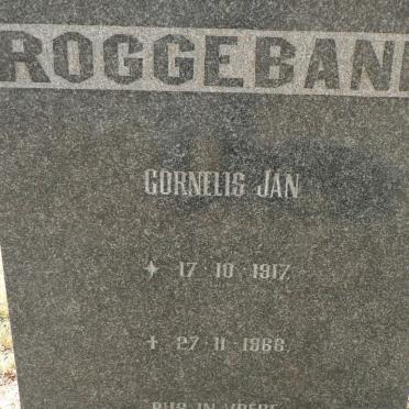 ROGGEBAND Cornelis Jan 1917-1966
