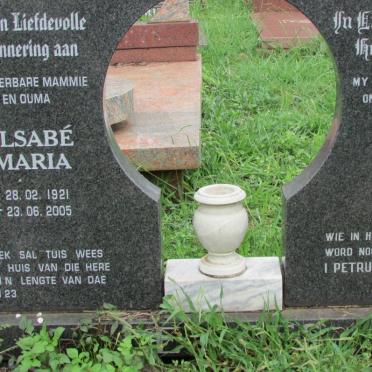 ROES Elbert Botes, le 1921-1987 &amp; Elsabe Maria 1921-2005