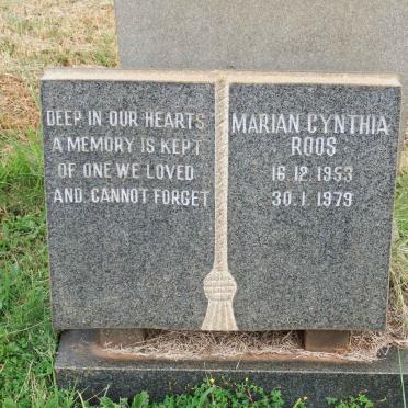 ROOS Marian Cynthia 1953-1979