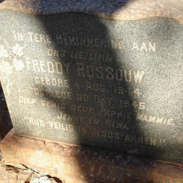 ROSSOUW Freddy 1944-1945