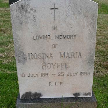 ROYFFE Rosina Maria 1891-1968