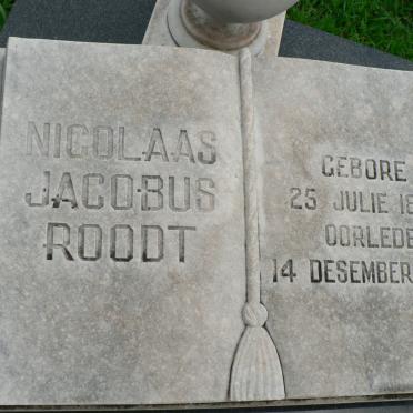 ROODT Nicolaas Jacobus 1896-1976