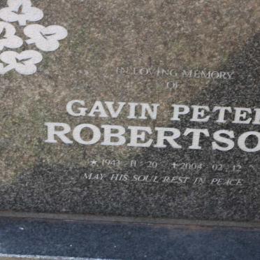 ROBERTSON Gavin Peter 1943-2004