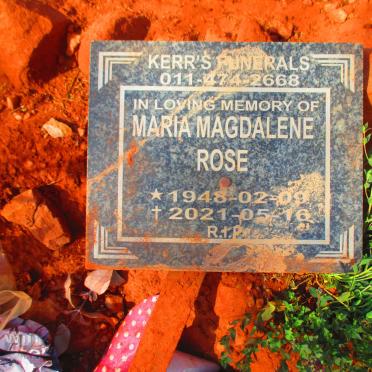 ROSE Maria Magdalene 1948-2021