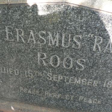 ROOS Erasmus Ras -1958