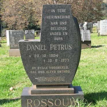 ROSSOUW Daniel Petrus 1904-1977