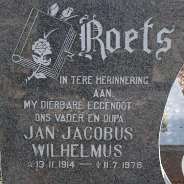 ROETS Jan Jacobus Wilhelmus 1914-1978
