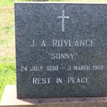 ROYLANCE J.A. 1898-1968