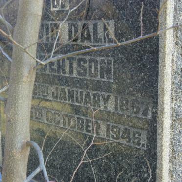 ROBERTSON David Dall 1867-1946 &amp; Mary Campbell -1948