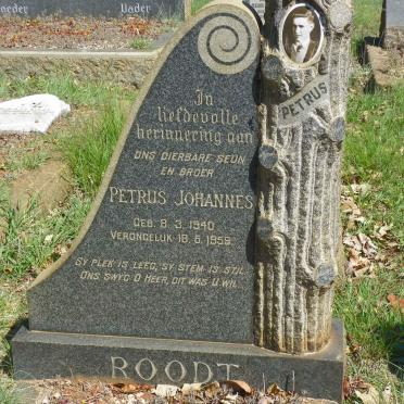 ROODT Petrus Johannes 1940-1959