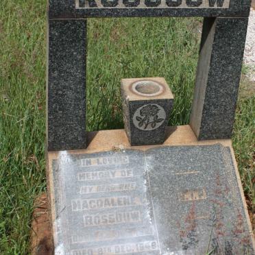 ROSSOUW Magdalene 1921-1949