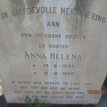 ROODT Michael Engelbrecht 1918-1980 :: ROODT Anna Helena 1944-1968