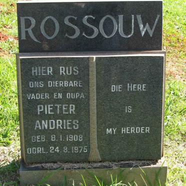 ROSSOUW Pieter Andries 1908-1975