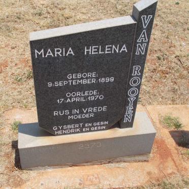 ROOYEN Maria Helena, van 1899-1970