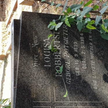 ROBBERTSE Louisa nee POTGIETER 1899-1984