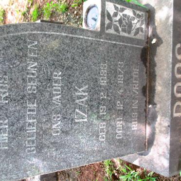 ROOS Izak 1933-1973