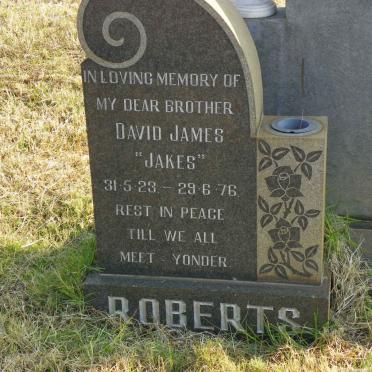 ROBERTS David James 1923-1976