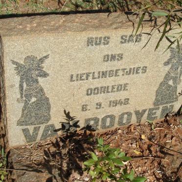 ROOYEN, van -1948