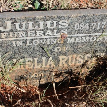 RUSSELL Amelia ?-?