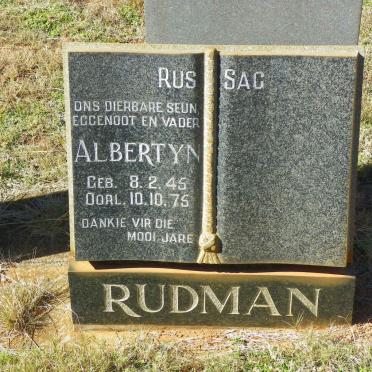 RUDMAN Albertyn 1945-1975