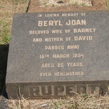 RUPERT Beryl Joan -1954