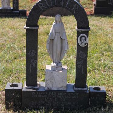 RUTTER Matilda 1914-1987