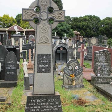 RYAN Anthony 1931-1989