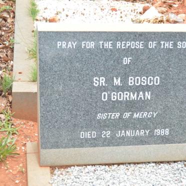 O'GORMAN M. Bosco -1988