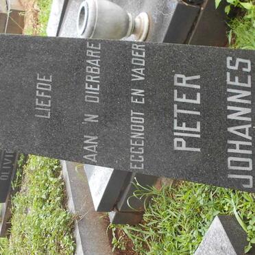 SLABBERT Pieter Johannes 1921-1976