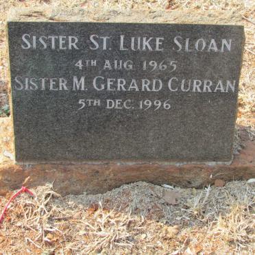 SLOAN St. Luke -1965 :: CURRAN M. Gerard -1996
