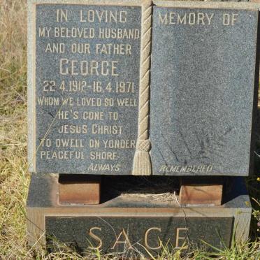 SAGE George 1912-1971