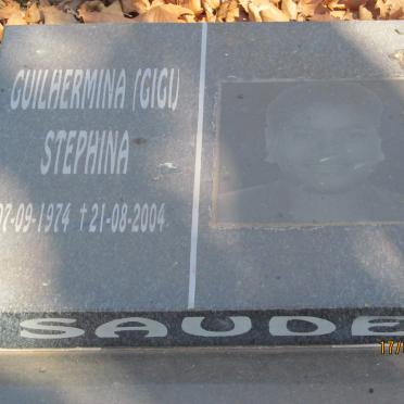 SAUDE Guilhermina Stephina 1974-2004