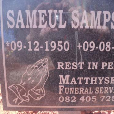 SAMPSON Samuel 1950-2021