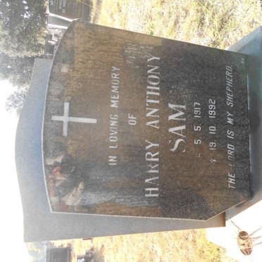 SAM Harry Anthony 1917-1992