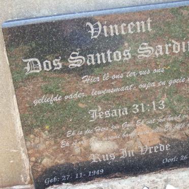 SARDINHA Vincent Dos Santos 1949-2010