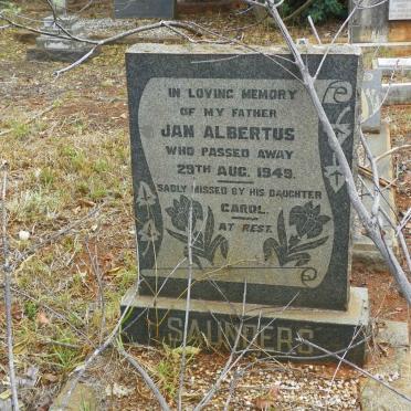 SAUNDERS Jan Albertus -1949