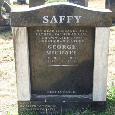 SAFFY George Michael 1911-1996