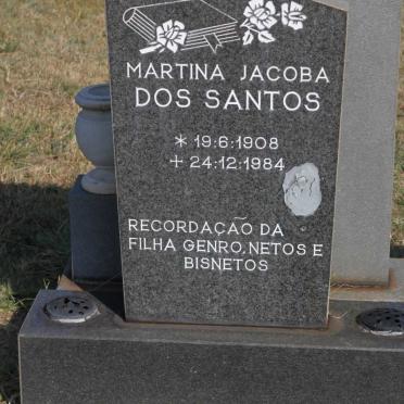 SANTOS Martina Jacoba, dos 1908-1984