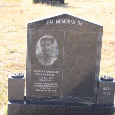 SANTOS Jose Fernandes, dos 1939-2003