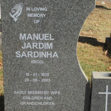 SARDINHA Manuel Jardim 1935-2003