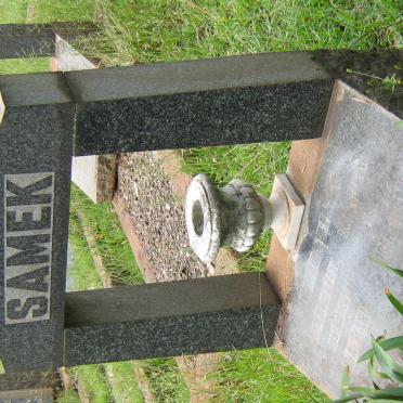 SAMEK Robert 1883-1955 &amp; Rina Marie 1881-1952
