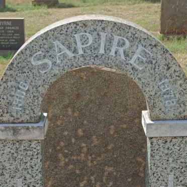 SAPIRE Ursula 1900-1978