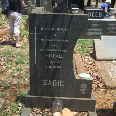 SADIE Michael 1921-1971